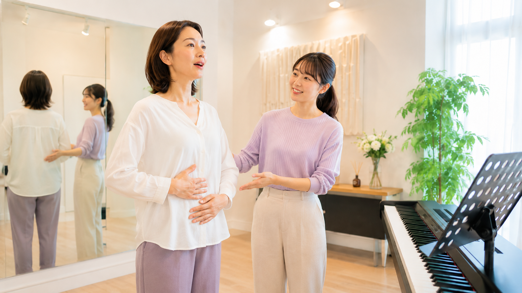 【大人のボイトレ】健康維持やアンチエイジングにも効果的？無理なく声を若返らせる正しい呼吸法【所沢のボイトレ教室】ナユタス所沢校