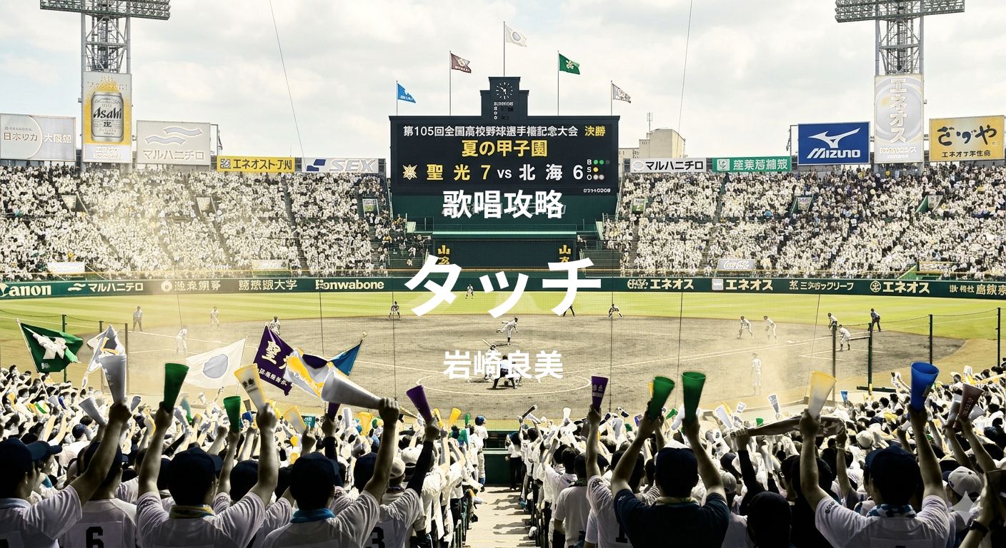 「タッチ」（岩崎良美）歌唱攻略！～ボイトレ・ダンス無料体験受付中　ナユタス府中校
