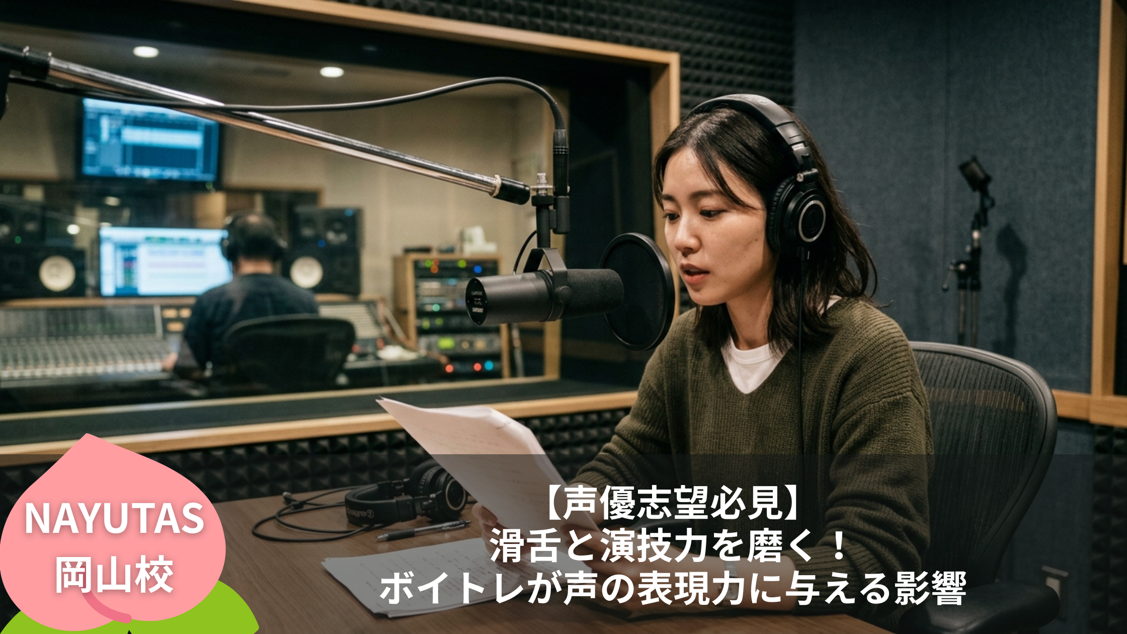 【声優志望必見】滑舌と演技力を磨く！ボイトレが声の表現力に与える影響