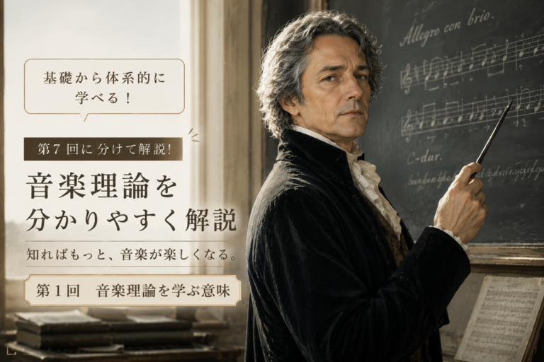 第1回 楽典（音楽理論）を学ぶ意味【NAYUTAS四日市校】