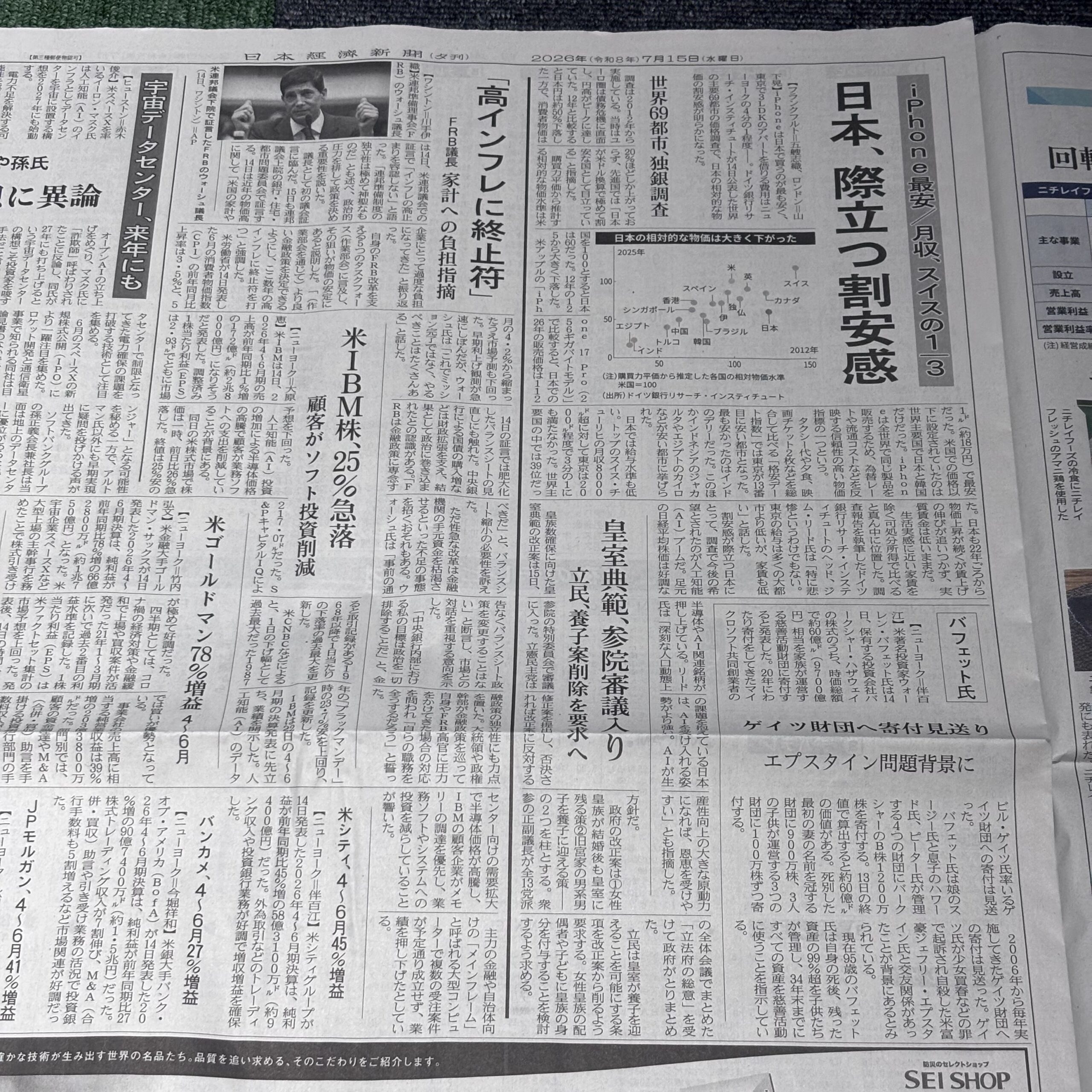 i phone 日本最安、際立つ割安感【埼玉のボイストレーニングスクール・ナユタス川口校】