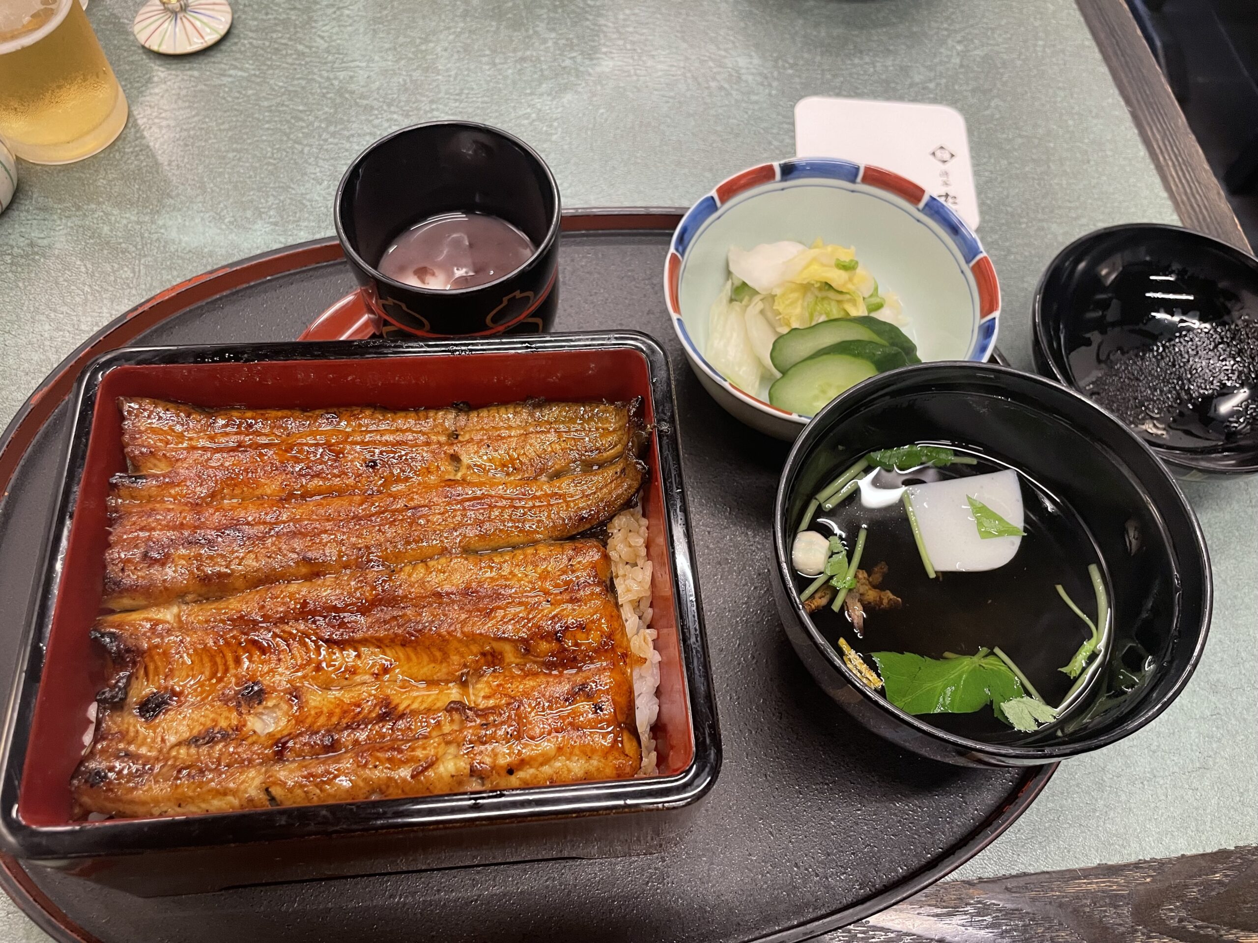 うなぎ食べました。