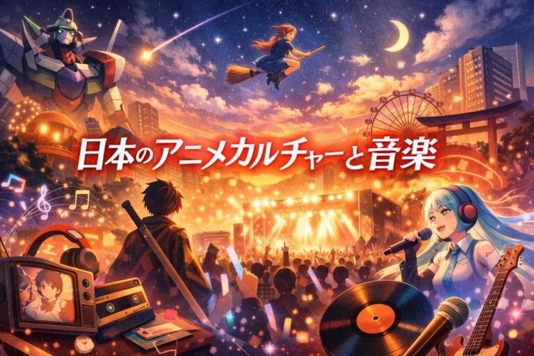 日本のアニメカルチャーと音楽