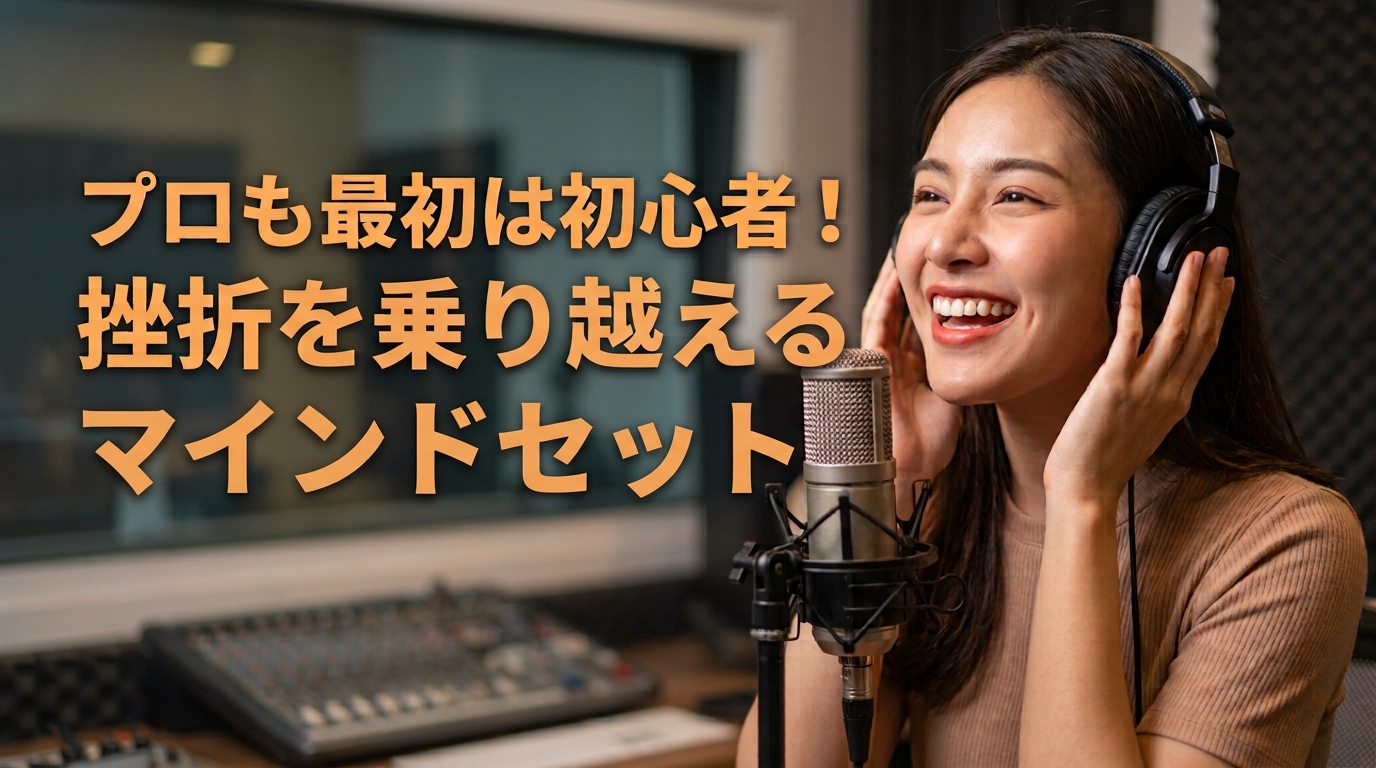 プロも最初は初心者！歌の練習で挫折しそうになった時のマインドセット