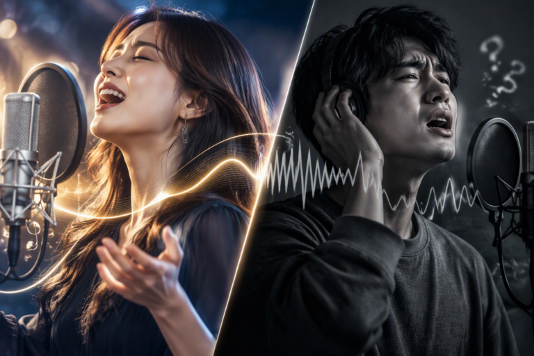 歌が上手い人とそうでない人の違いとは？🎤声の細さや音程から徹底解説‼️〜NAYUTAS本山校〜