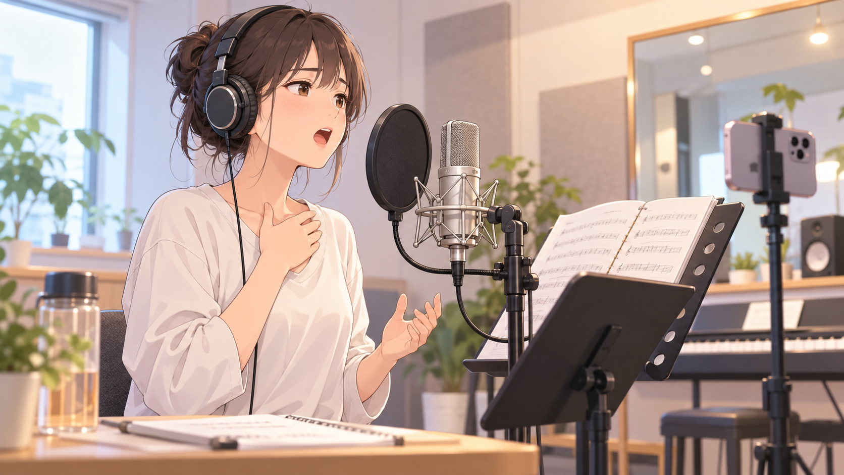 地声と裏声の切り替えが苦手な人へ｜小さめの声量で境目を探す