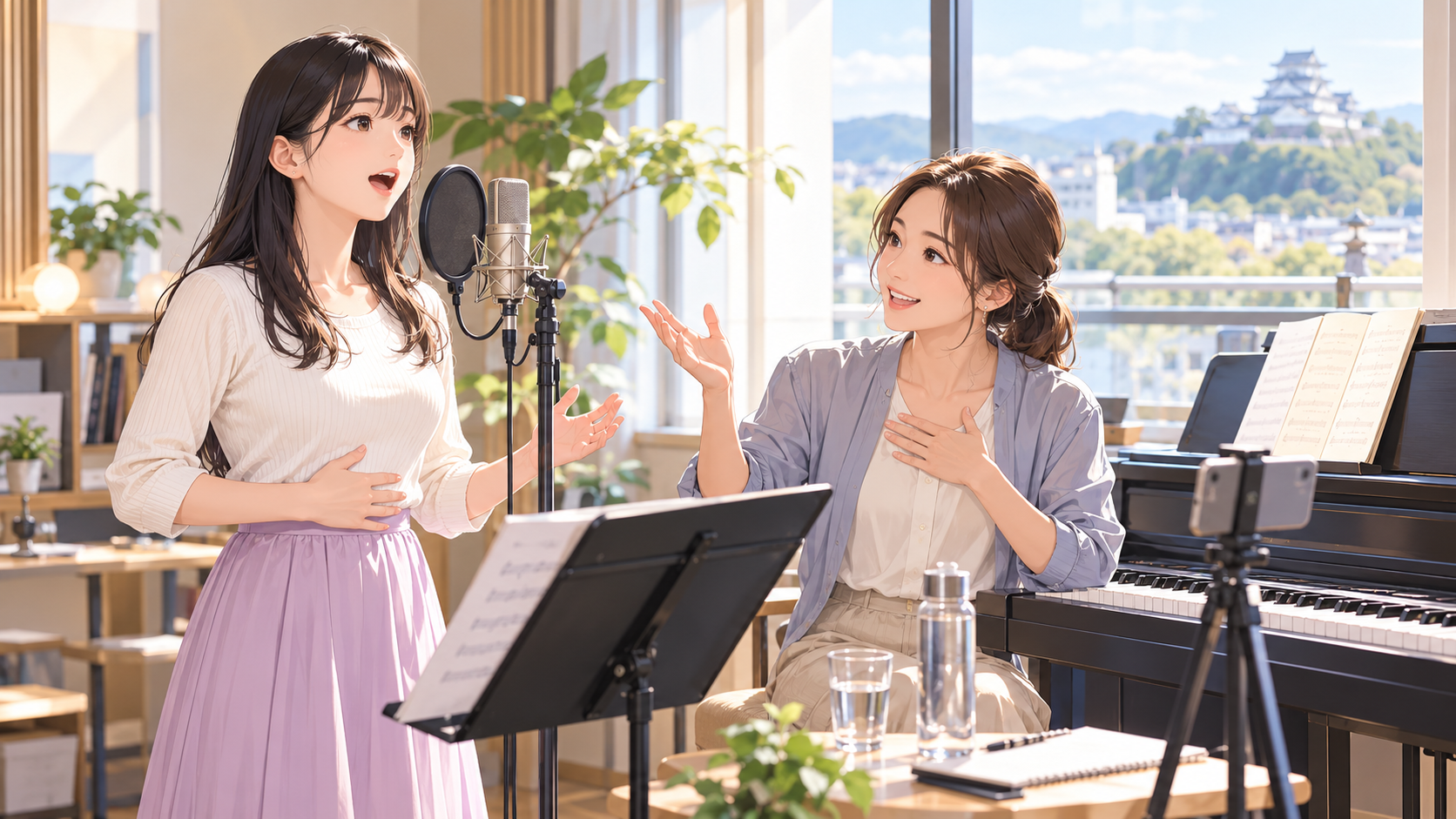 地声と裏声の切り替えが苦手な人へ｜高くなるほど押し込まず息の流れを保つ