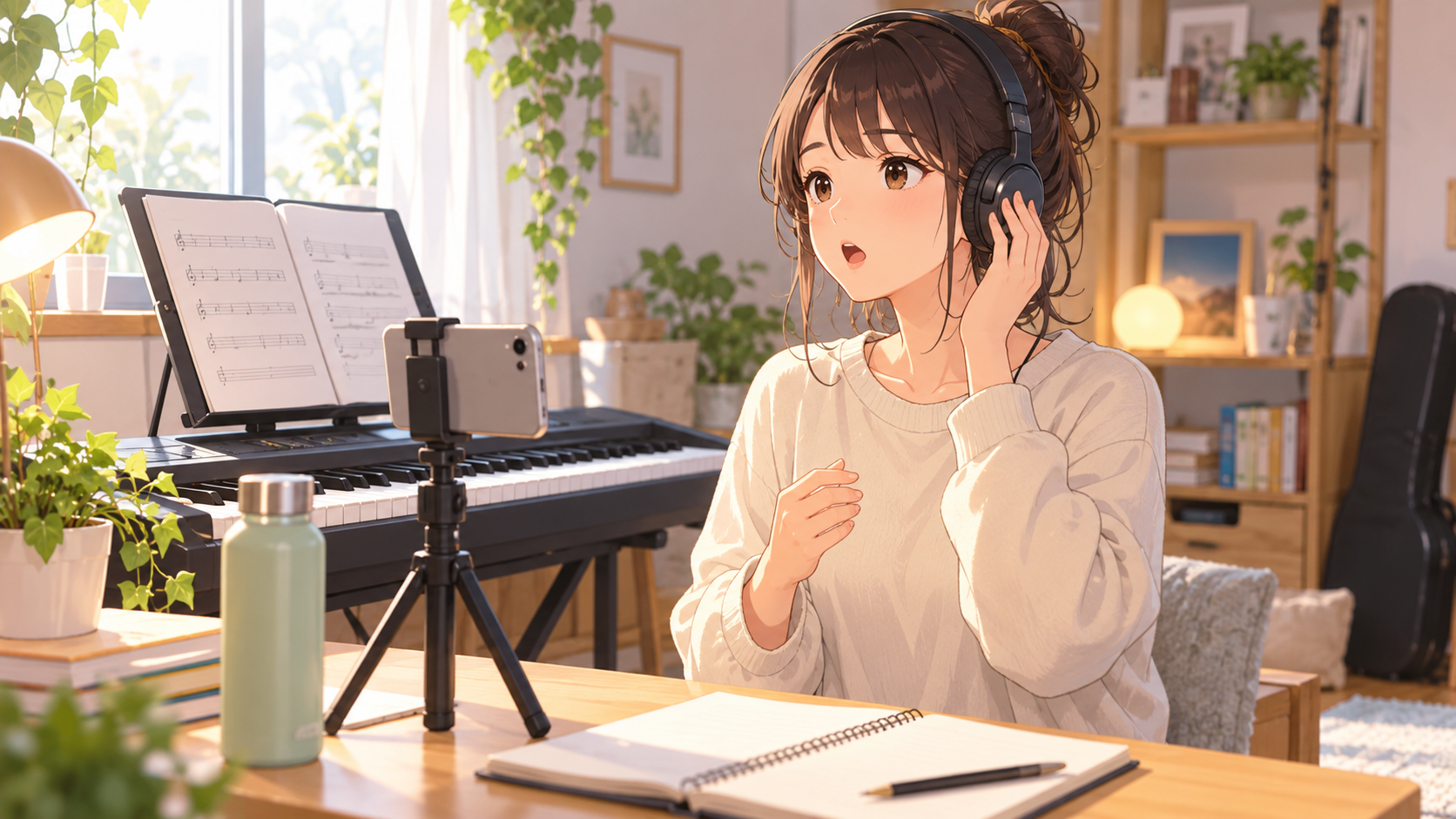 音程が不安定な人へ｜基準音を聞いてから一音だけ出す