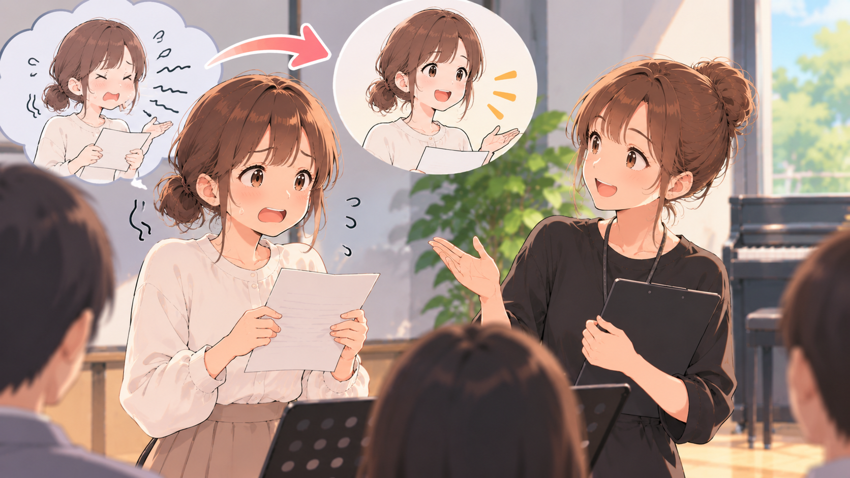 緊張すると早口になる人へ|一文を短く区切って話す