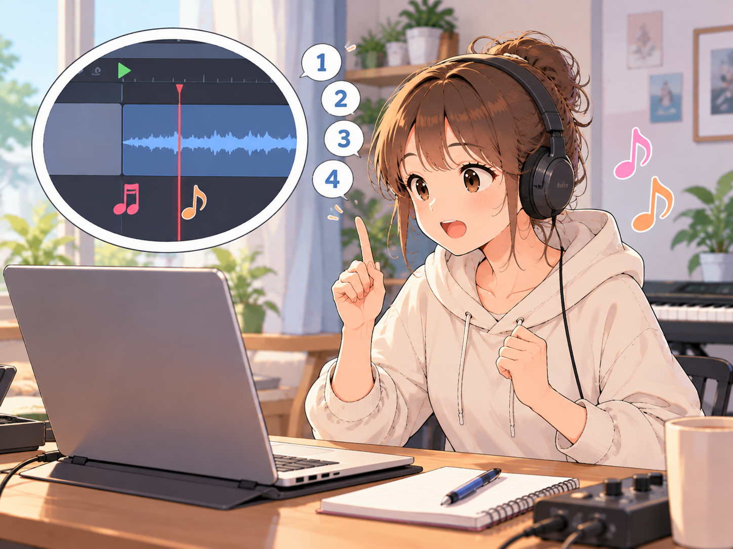 歌い出しが遅れる人へ|歌う直前の伴奏の合図を決める