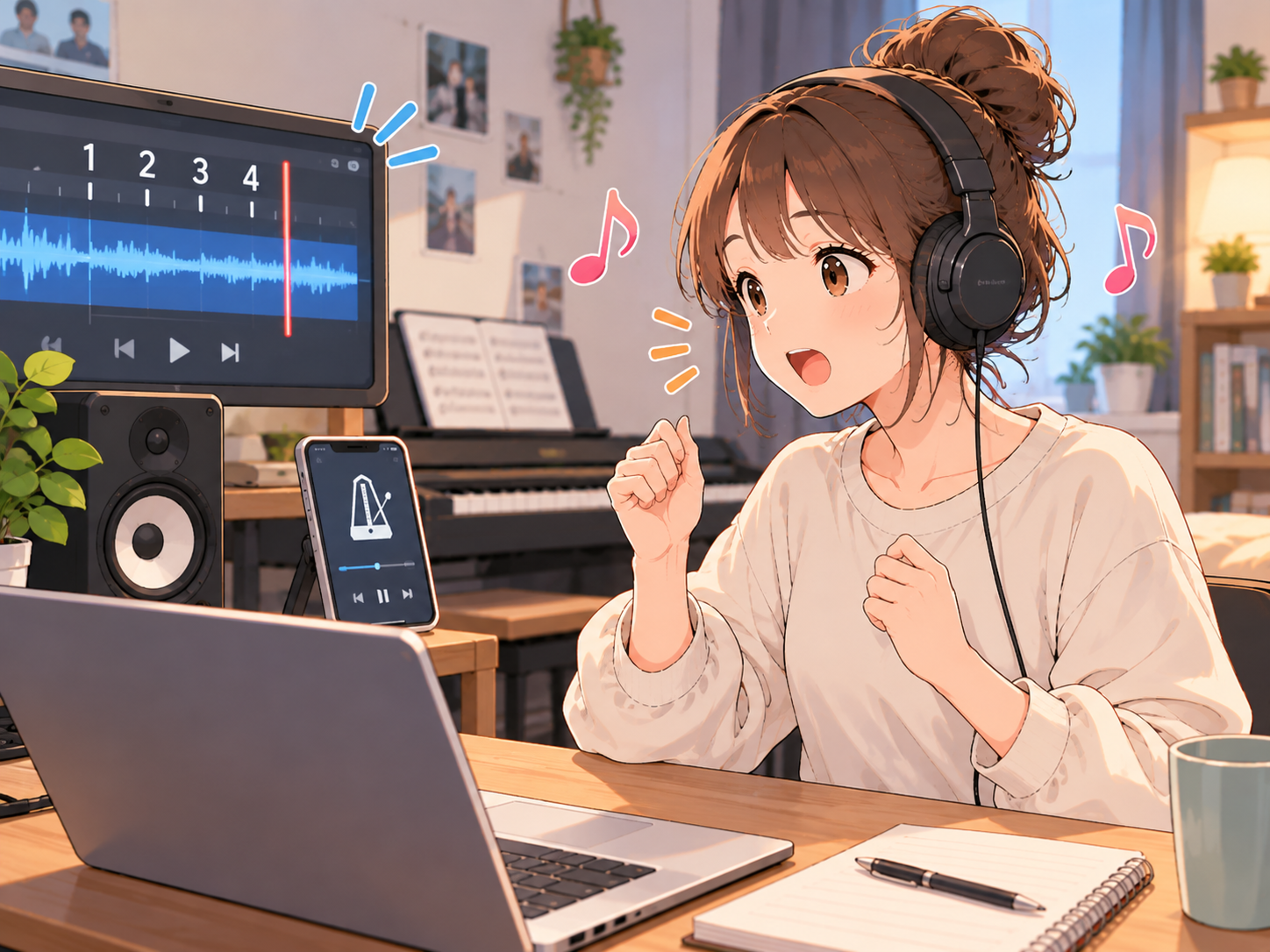 歌い出しが遅れる人へ|よくある失敗|曲の最初から毎回通して練習する