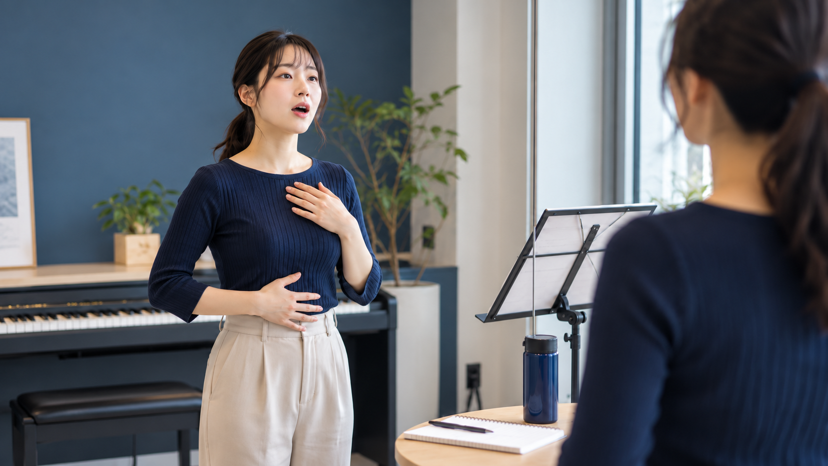息が続かない人へ|歌う前にブレス位置を決める