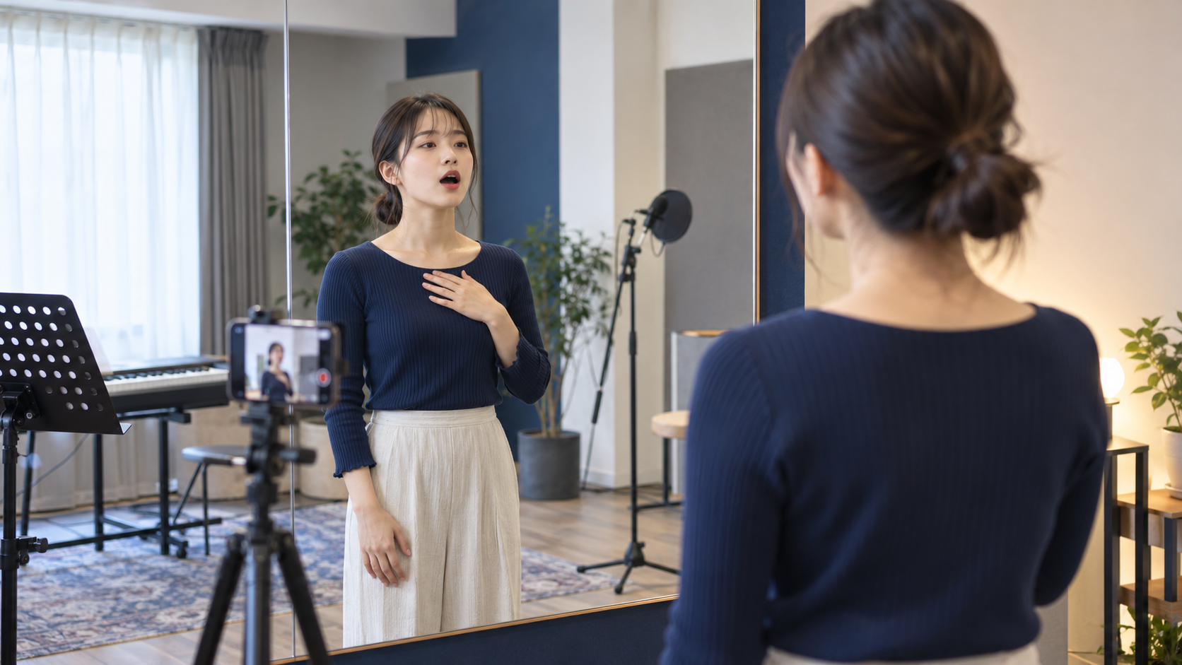 地声と裏声の切り替えが苦手な人へ|小さめの声量で境目を探す