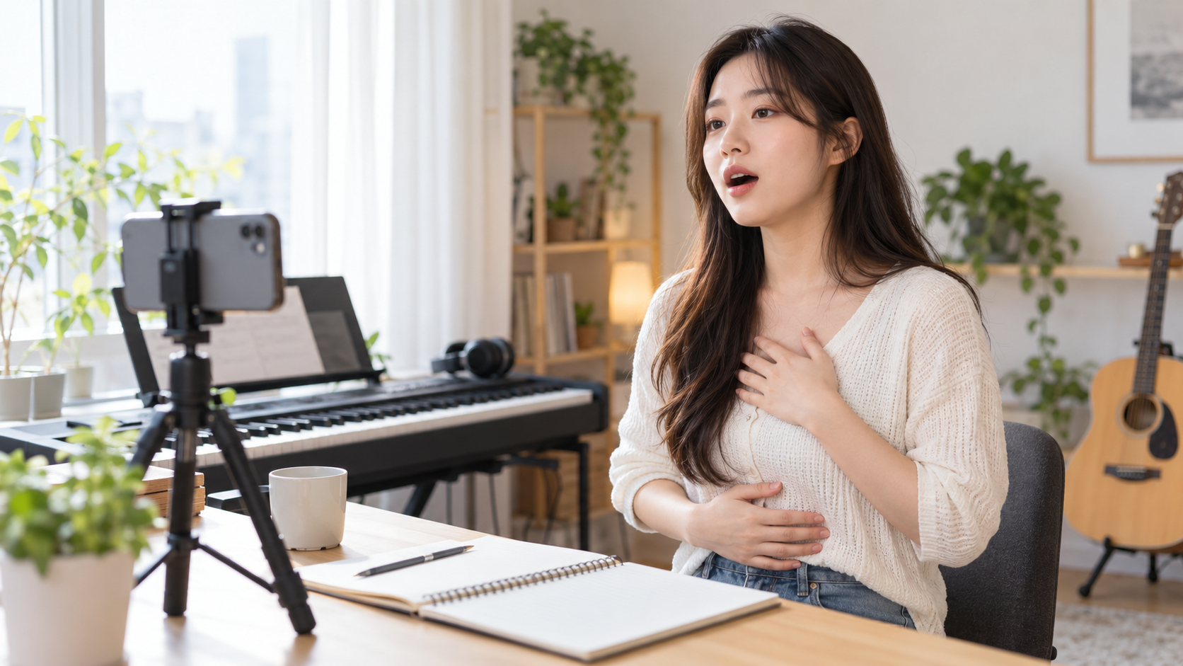 音程が不安定な人へ|基準音を聞いてから一音だけ出す