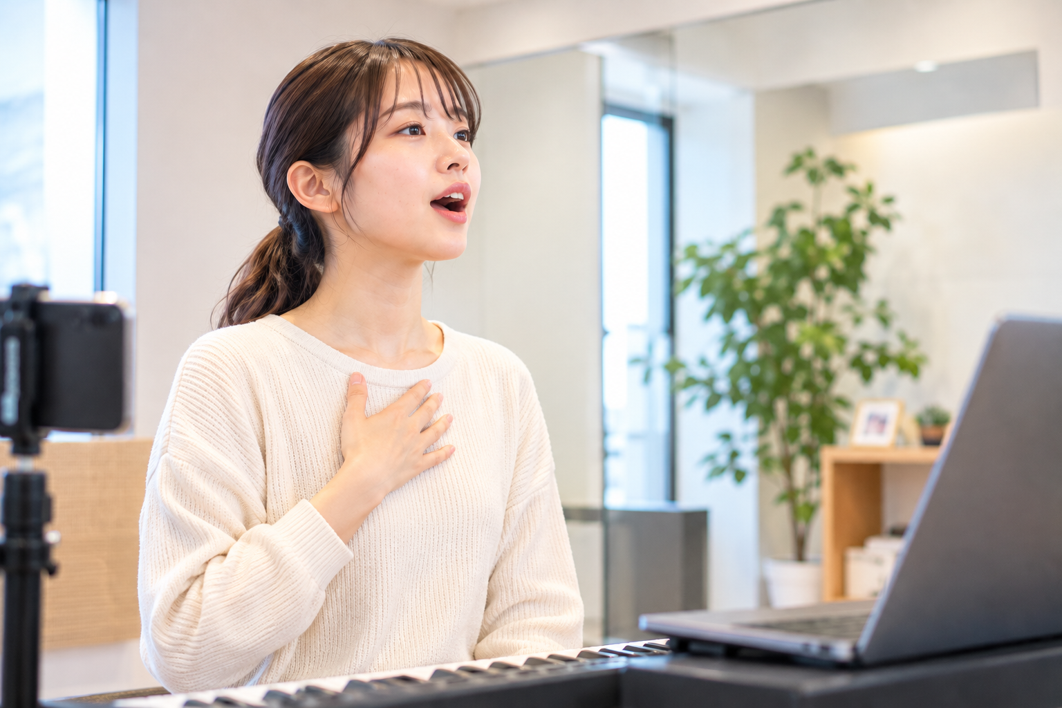 歌い出しが遅れる人へ|よくある失敗|曲の最初から毎回通して練習する
