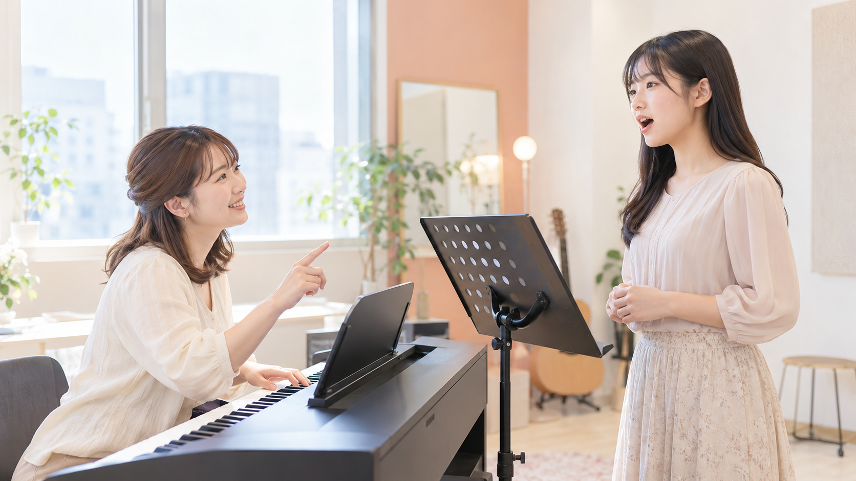 音程が不安定な人へ|基準音を聞いてから一音だけ出す